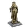Image 8 : Young Woman with a Bundle of Wheat Bronze Sculpture