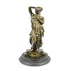 Image 1 : Phryne Model Bronze Sculpture on Marble Base Statue