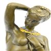 Image 2 : Phryne Model Bronze Sculpture on Marble Base Statue