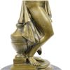 Image 3 : Phryne Model Bronze Sculpture on Marble Base Statue