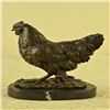 Image 2 : Feng Shui Lucky Wealth Chicken Bronze Statue