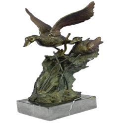 Duck Decks Marshland Bronze Sculpture