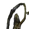 Image 6 : Beauty Ribbon Dancer Bronze Sculpture on Marble Base Statue