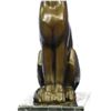 Image 3 : Modern Mountain Lion Bronze Sculpture