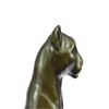 Image 4 : Modern Mountain Lion Bronze Sculpture
