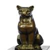 Image 5 : Modern Mountain Lion Bronze Sculpture