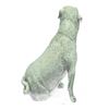 Image 3 : White Patina Miniature Pug Dog Bronze Sculpture