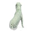 Image 4 : White Patina Miniature Pug Dog Bronze Sculpture