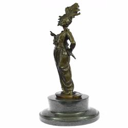 Classy Woman Bronze Sculpture