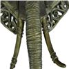 Image 3 : Wall mount Elephant Head Bronze Sculpture