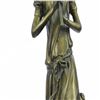 Image 7 : Female Flute Player Bronze Sculpture