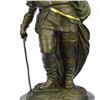Image 8 : Roman Legion Soldier Bronze Sculpture on Marble Base Figurine