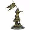 Image 2 : Joan of Arc French Maid of Orleans Bronze Sculpture