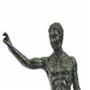 Image 6 : Nude Man Bronze Sculpture on Marble Base Figurine