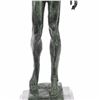 Image 8 : Nude Man Bronze Sculpture on Marble Base Figurine