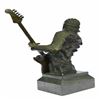 Image 2 : Jimmy Hendrix playing his Guitar Bronze Sculpture
