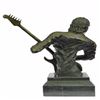 Image 7 : Jimmy Hendrix playing his Guitar Bronze Sculpture