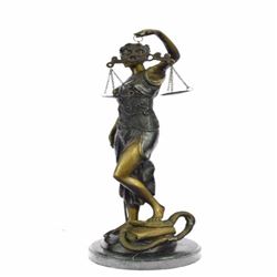 Blind Justice Bronze Sculpture