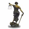 Image 3 : Blind Justice Bronze Sculpture
