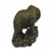 Image 3 : Burly Black Bear with His fish Dinner Bronze Sculpture