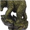 Image 8 : Burly Black Bear with His fish Dinner Bronze Sculpture