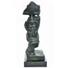 Image 2 : Silence Bronze Sculpture on Marble Base Figurine