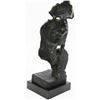 Image 7 : Silence Bronze Sculpture on Marble Base Figurine