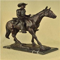 Season Cowboy Bronze Sculpture