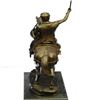 Image 4 : Brave Medieval Knight Warrior Bronze Sculpture