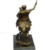 Image 6 : Brave Medieval Knight Warrior Bronze Sculpture