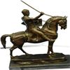 Image 7 : Brave Medieval Knight Warrior Bronze Sculpture
