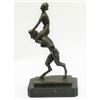 Image 3 : Piggy Rider Satyr and Nude Woman Bronze Sculpture