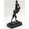 Image 4 : Piggy Rider Satyr and Nude Woman Bronze Sculpture