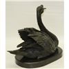 Image 4 : Lifelike Beautiful Swan Bronze Statue