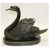 Image 5 : Lifelike Beautiful Swan Bronze Statue