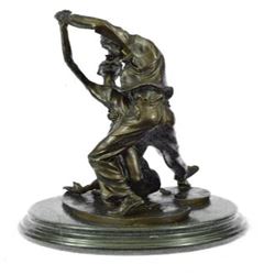 Tango Dancer Passion Bronze Sculpture