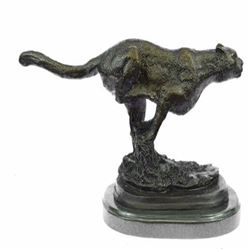 Panther Bronze Sculpture