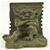 Image 4 : Gargoyles Bookends Bronze Sculpture