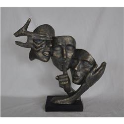 Three Wise Man Cold Cast Bronze Sculpture