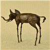 Image 8 : Elephant with Long Legs Bronze Sculpture