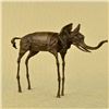 Image 9 : Elephant with Long Legs Bronze Sculpture