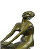 Image 6 : Erotic Nymph and Satyr Bronze Sculpture