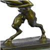 Image 8 : Erotic Nymph and Satyr Bronze Sculpture