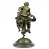 Image 2 : Rendition of Hermes Flying Mercury and Pandora Bronze Sculpture