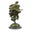 Image 3 : Rendition of Hermes Flying Mercury and Pandora Bronze Sculpture