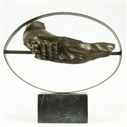 Hand holding each other Bronze Sculpture