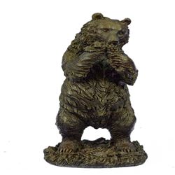 Bear Bronze Sculpture