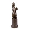 Image 8 : Squirrel Bronze Statue on Marble Base Sculpture