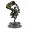 Image 5 : Amusing Bronze Sculpture on Marble Base Figurine