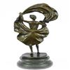 Image 7 : Amusing Bronze Sculpture on Marble Base Figurine